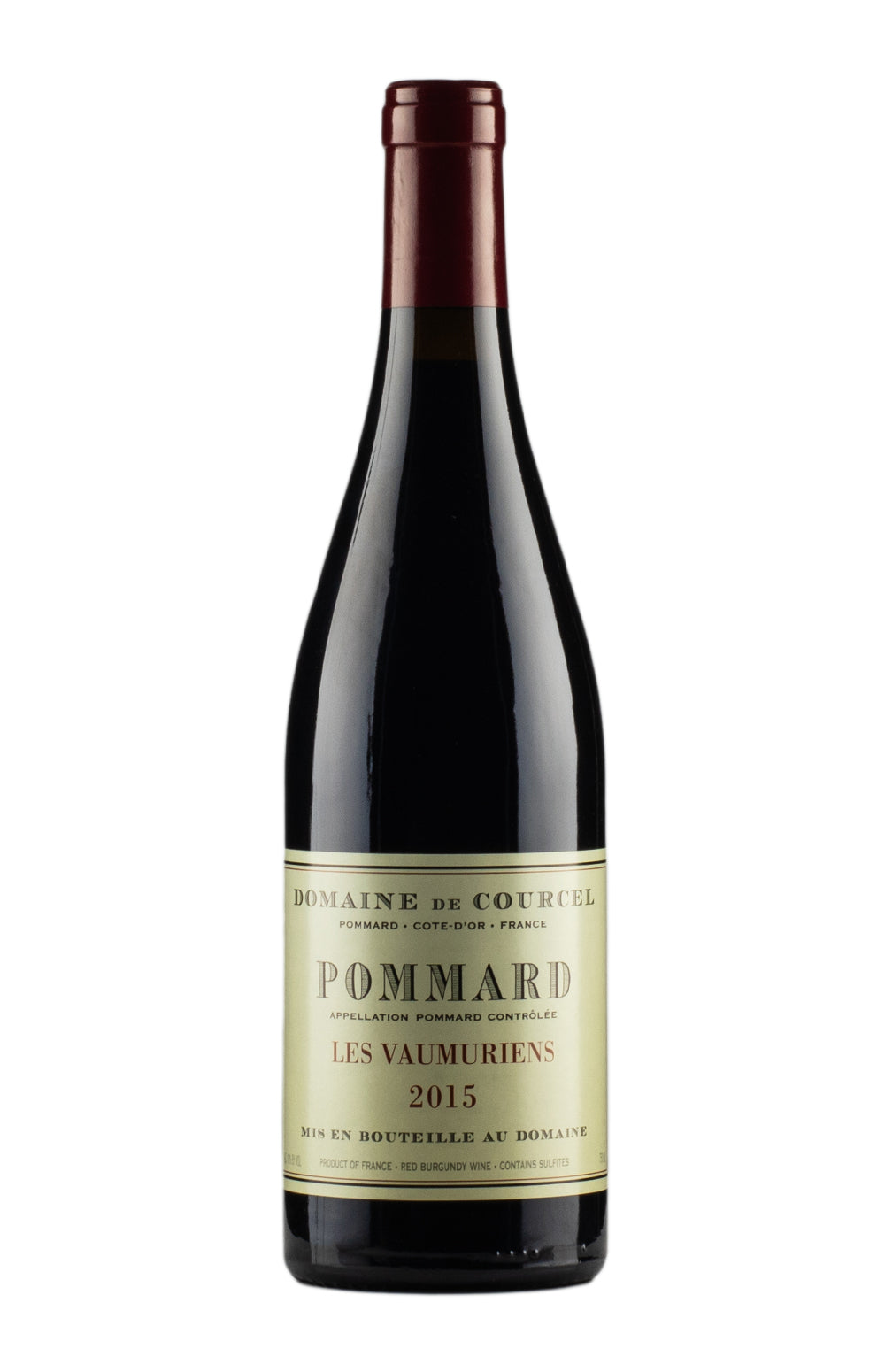 Pommard Les Vaumuriens de Courcel 2015