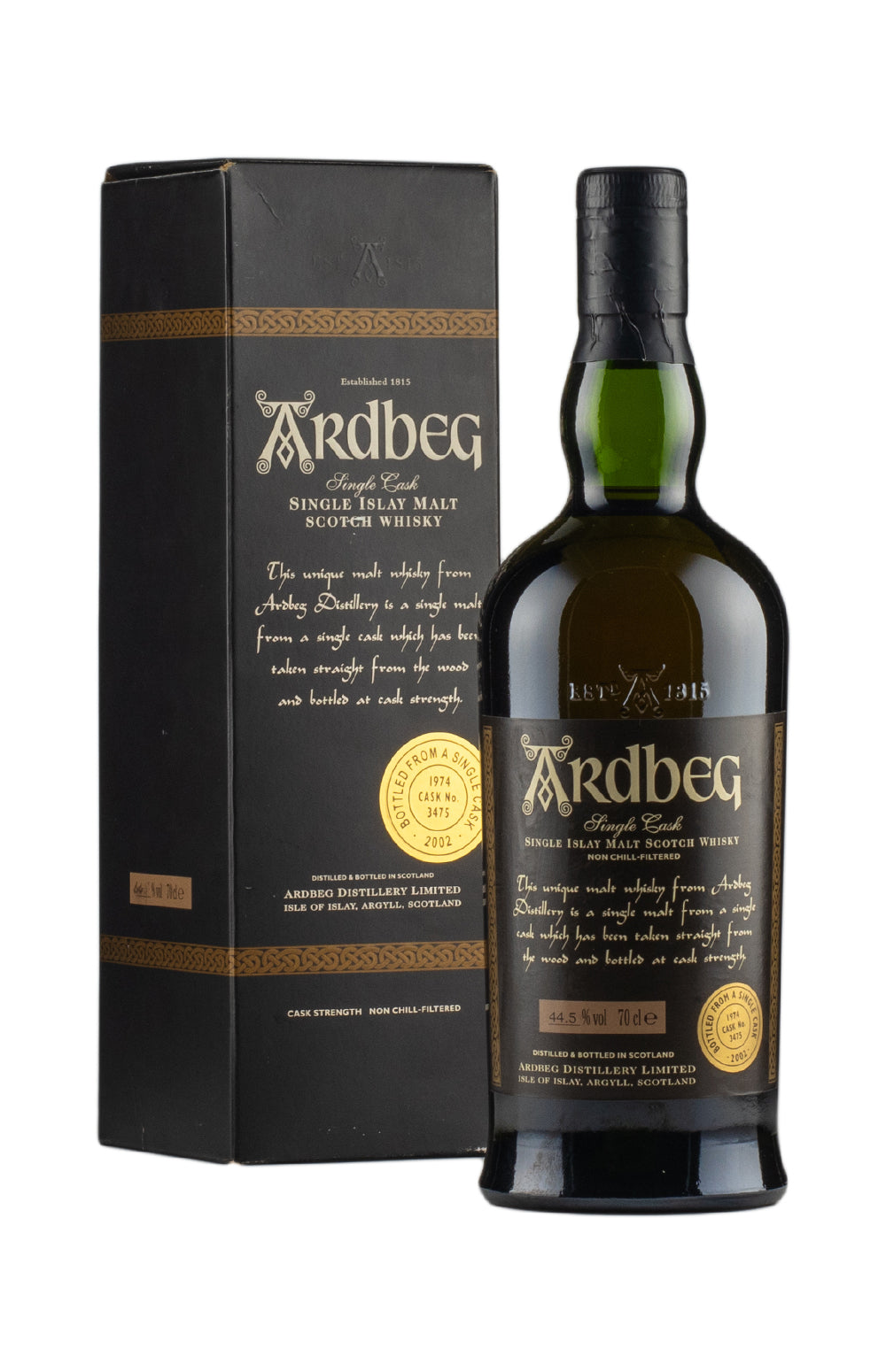 Ardbeg 28 Year Old Single Cask 3475 1974