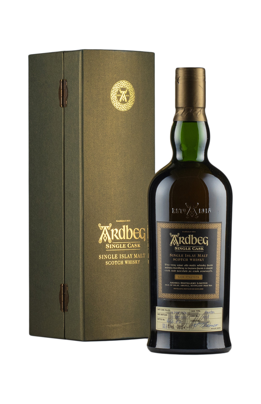 Ardbeg 31 Year Old Single Cask 2738 1974