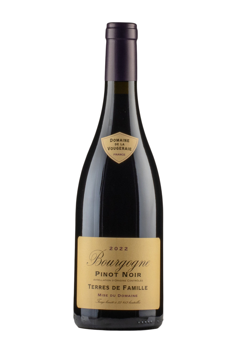 Bourgogne Pinot Noir Terres de Famille Vougeraie 2022