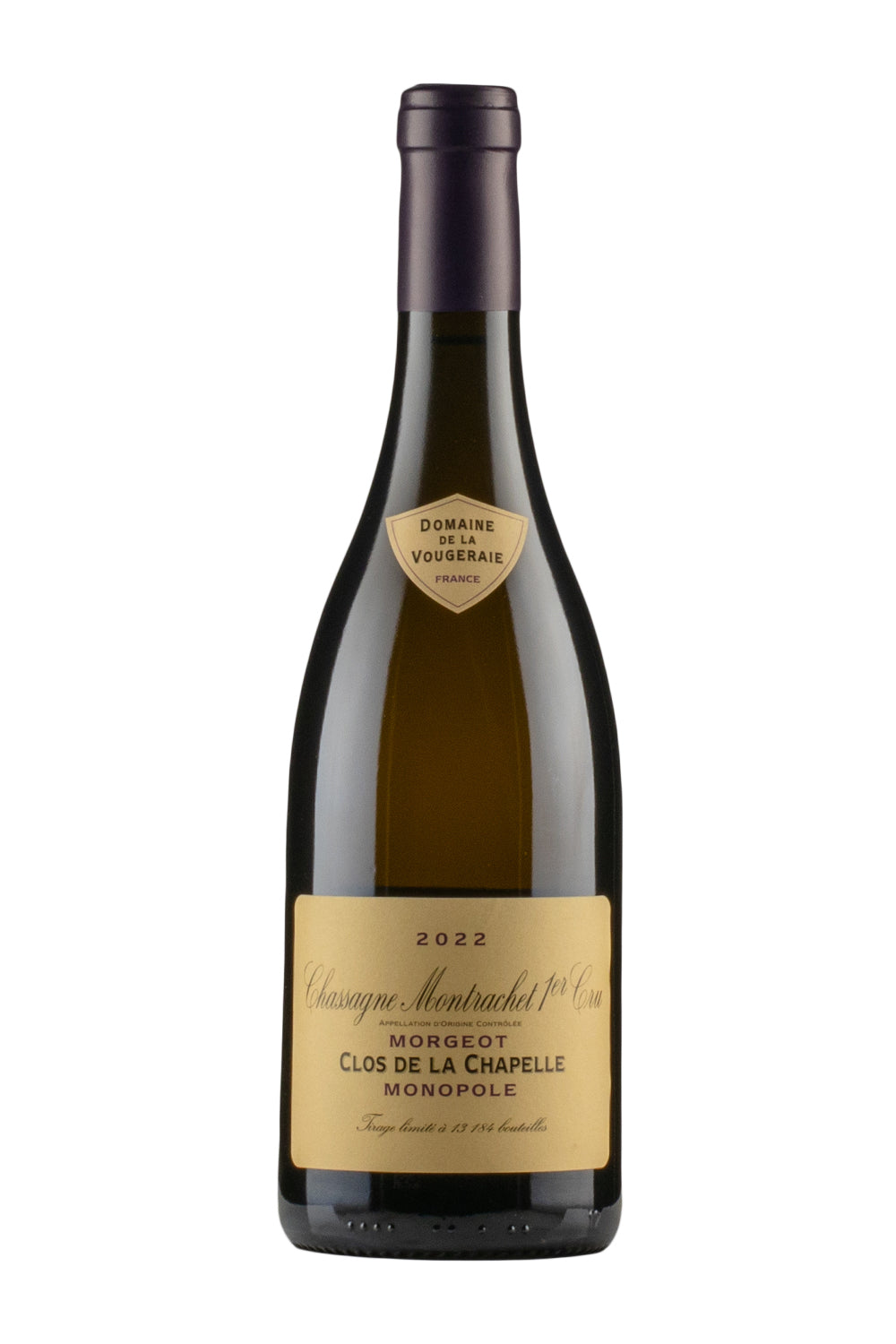 Chassagne Montrachet Morgeot Clos de la Chapelle Vougeraie 2022