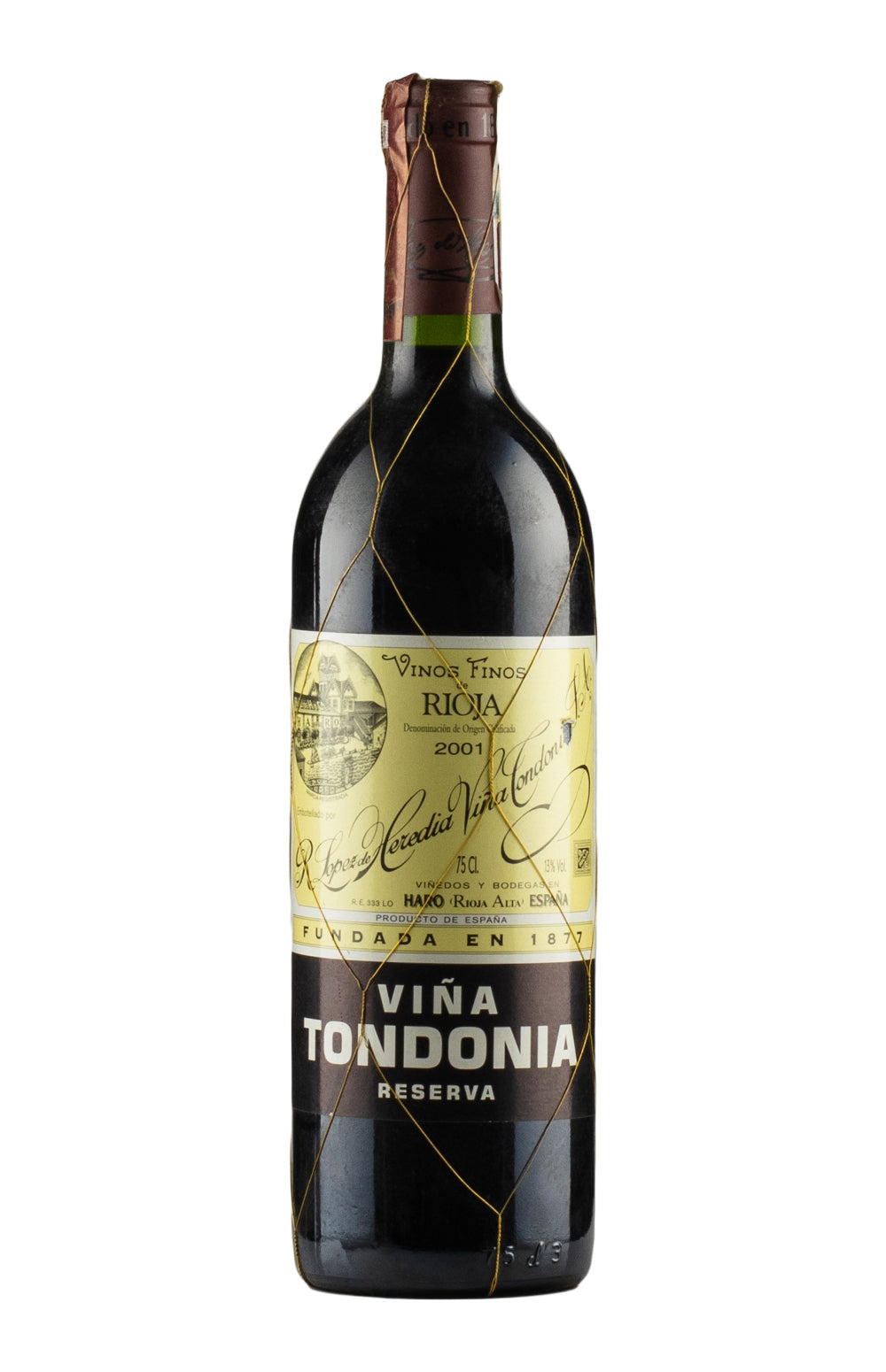 Vina Tondonia Rioja Reserva Tinto Lopez de Heredia 2001