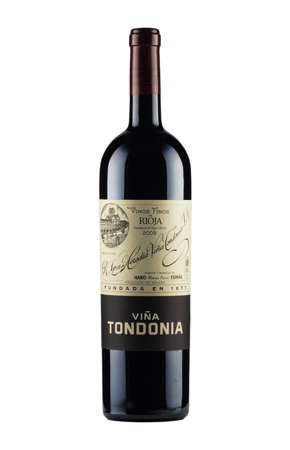 Vina Tondonia Rioja Reserva Tinto Lopez de Heredia Magnum 2008