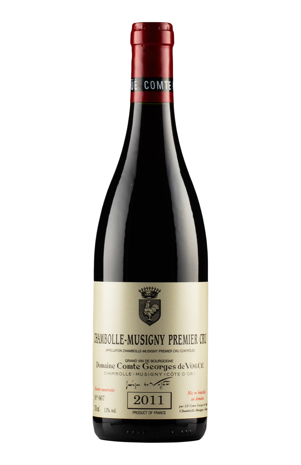 Chambolle Musigny 1er Cru de Vogue 2011
