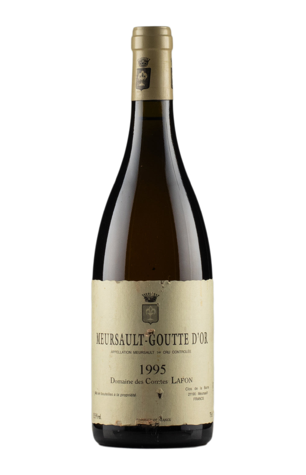 Meursault Goutte d`Or Comtes Lafon 1995