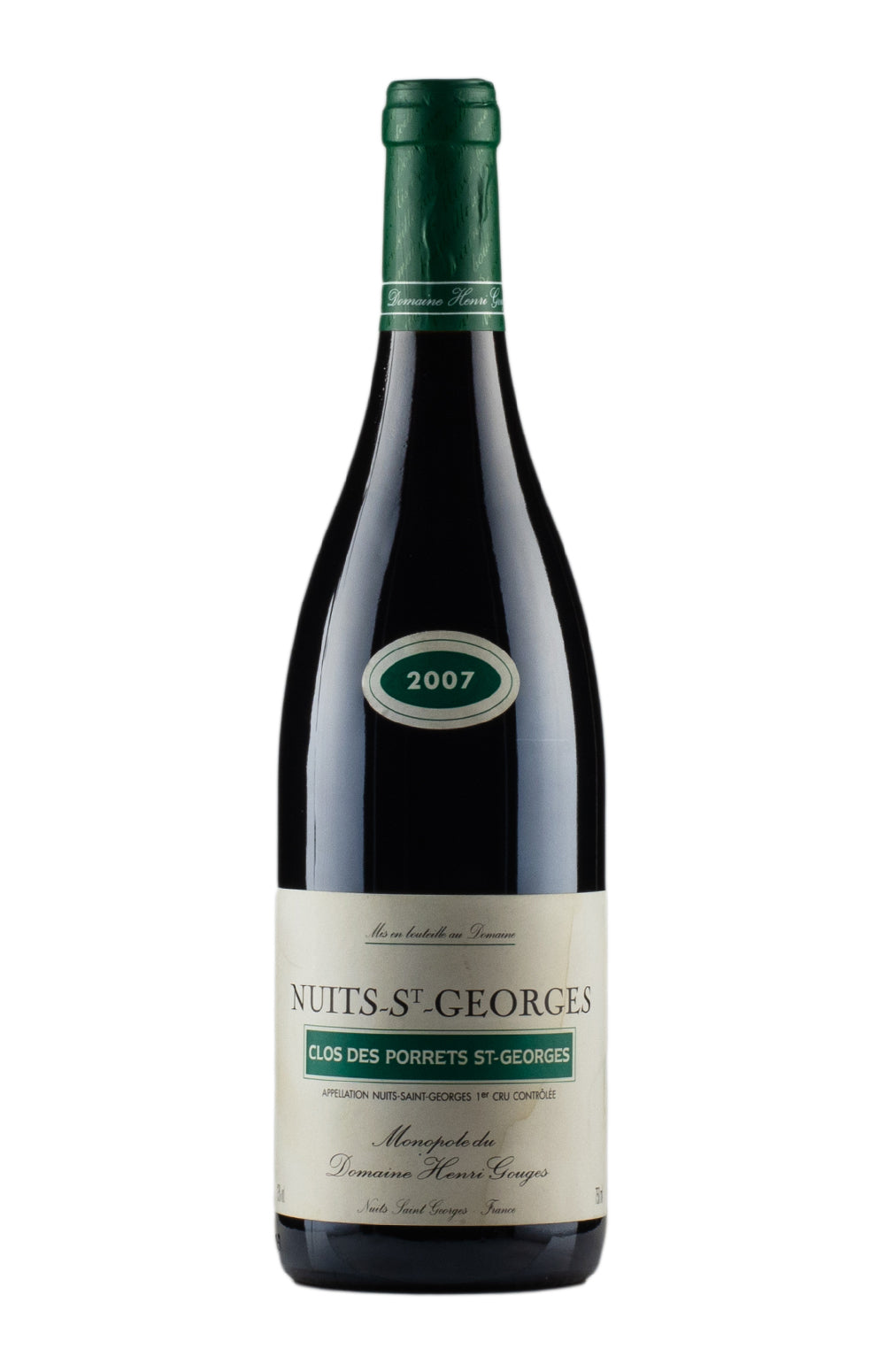 Nuits St Georges Clos des Porrets St Georges Henri Gouges 2007