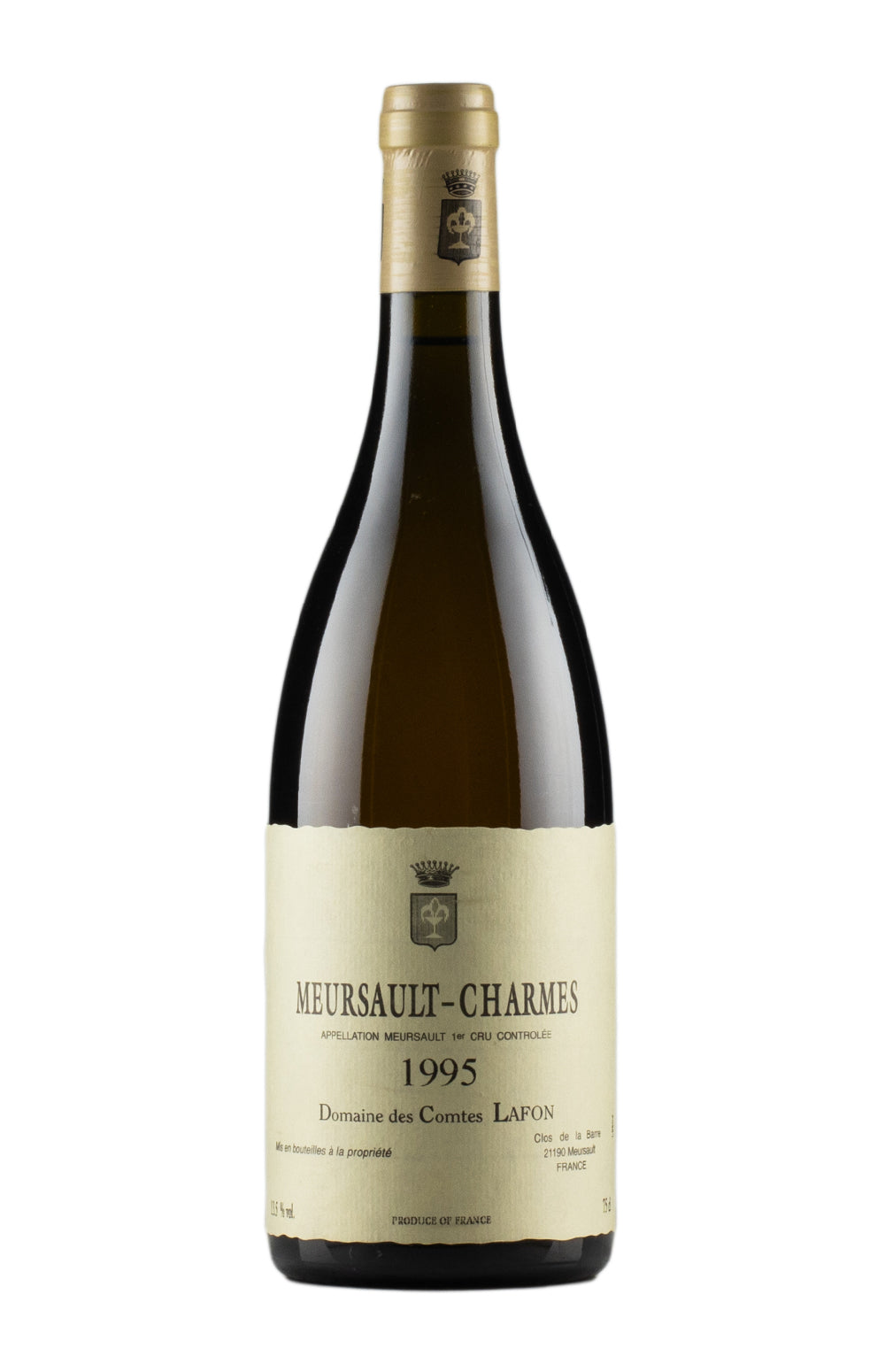 Meursault Charmes Comtes Lafon 1995