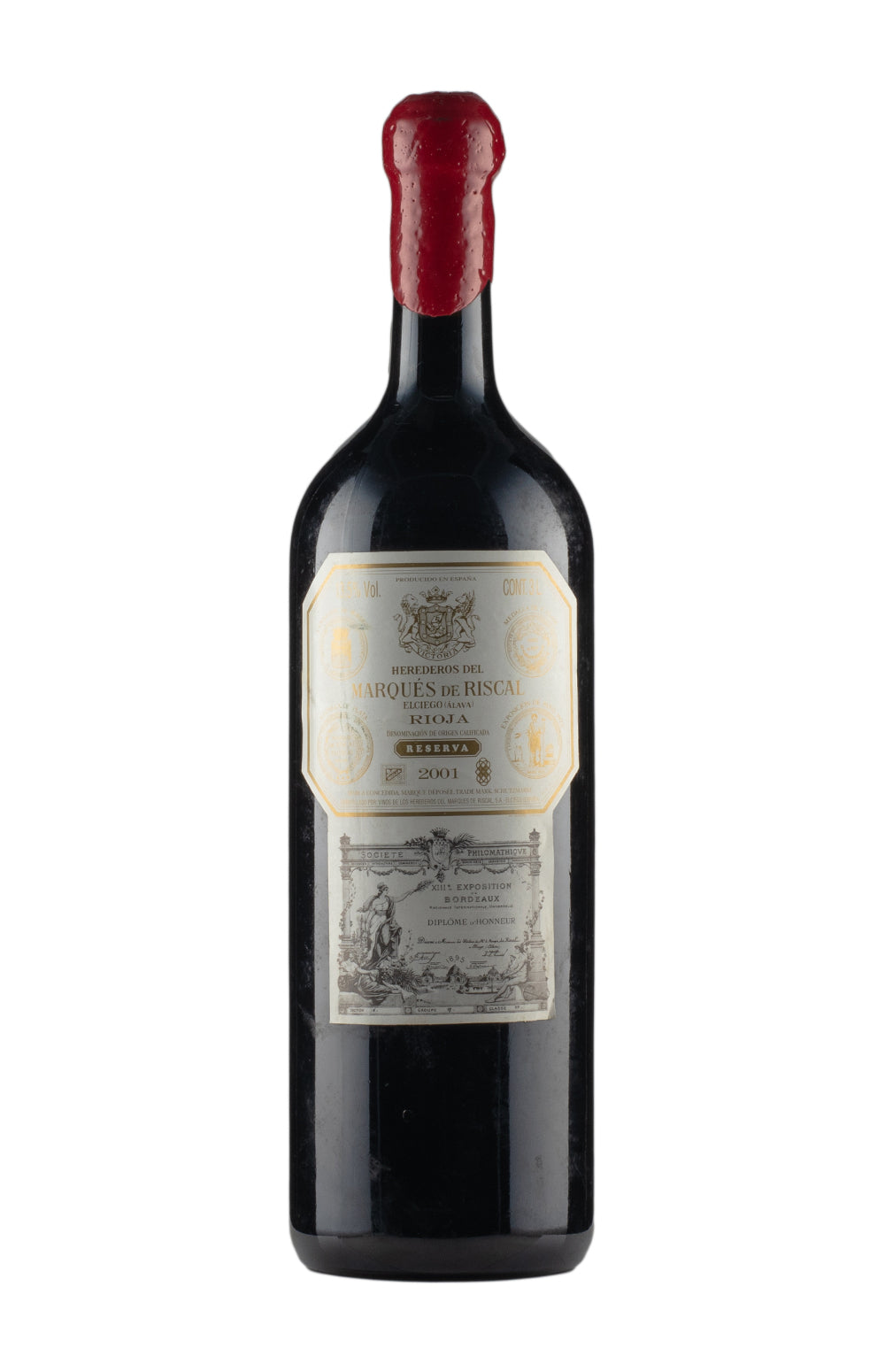 Marques de Riscal Rioja Reserva 300cl 2001