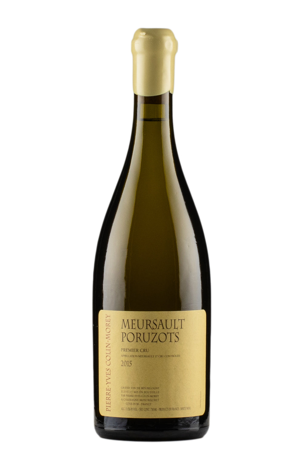Meursault Poruzots Pierre Yves Colin Morey 2015