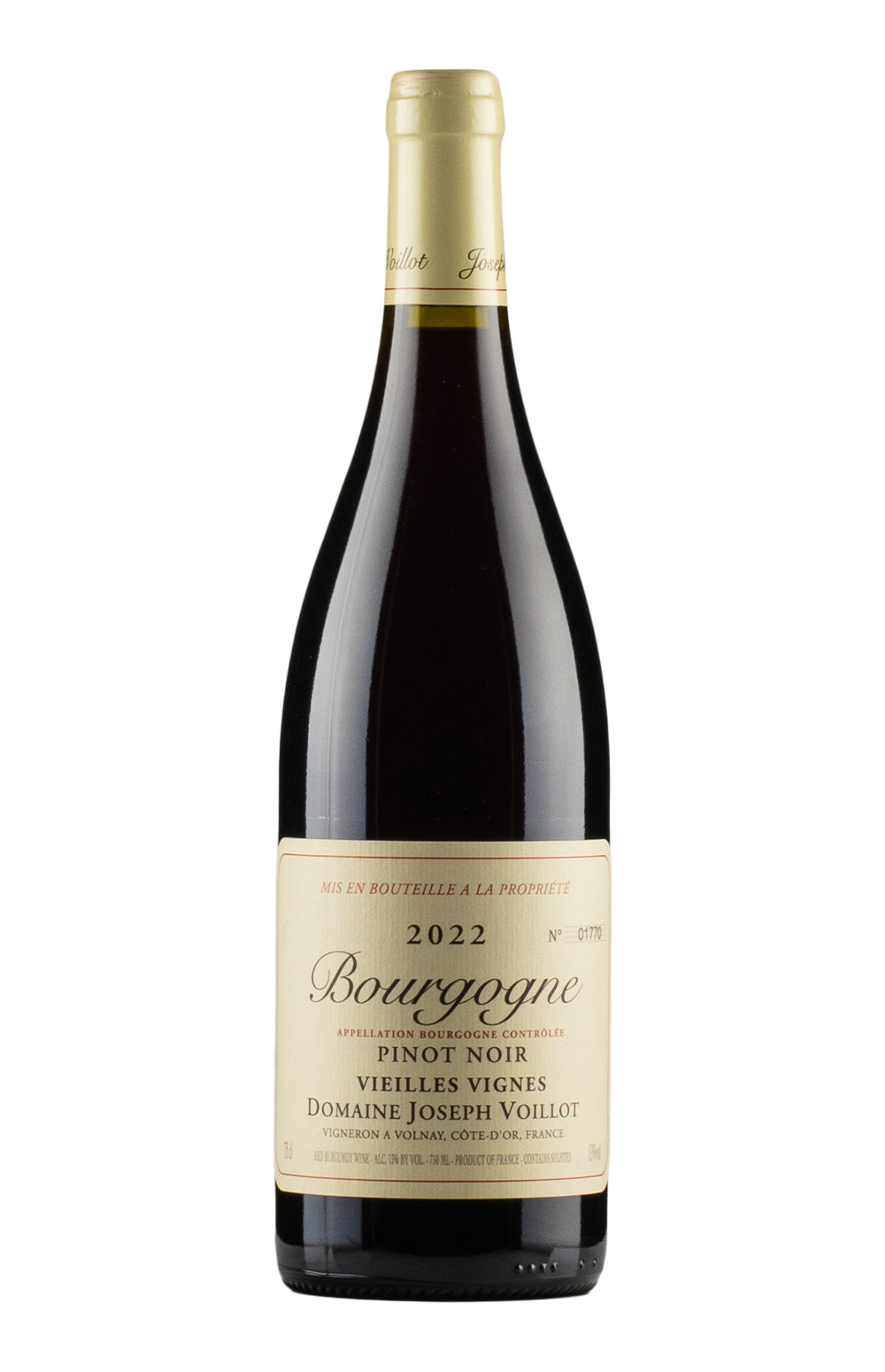 Bourgogne Pinot Noir Joseph Voillot 2022