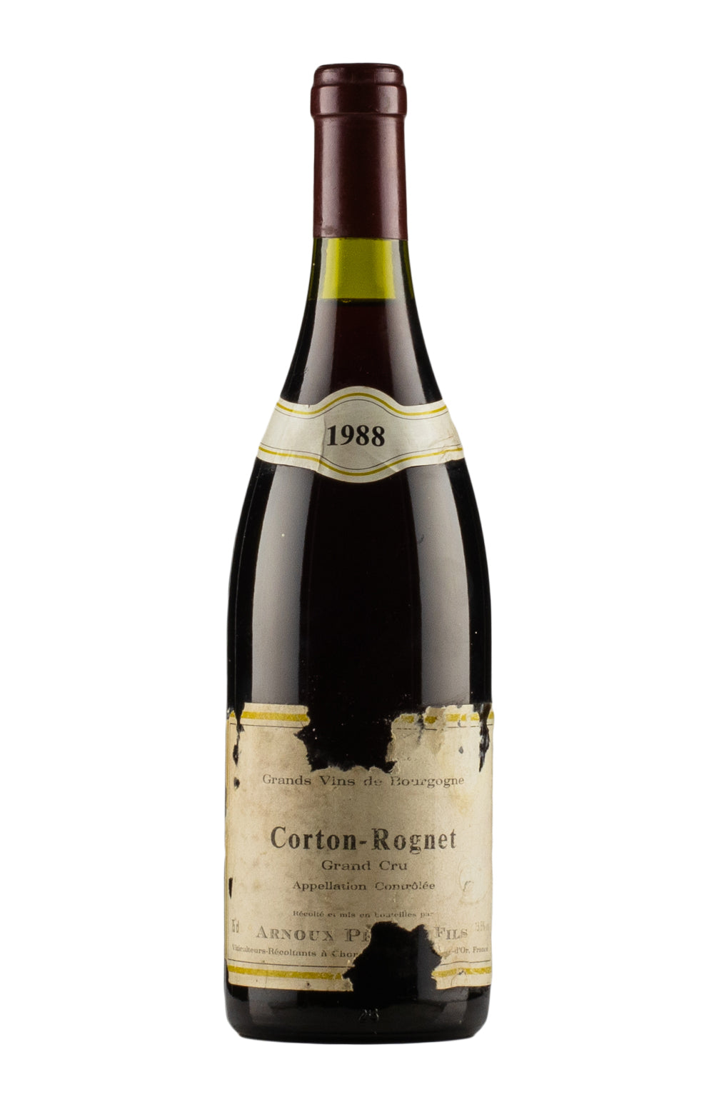 Corton Le Rognet Arnoux 1988