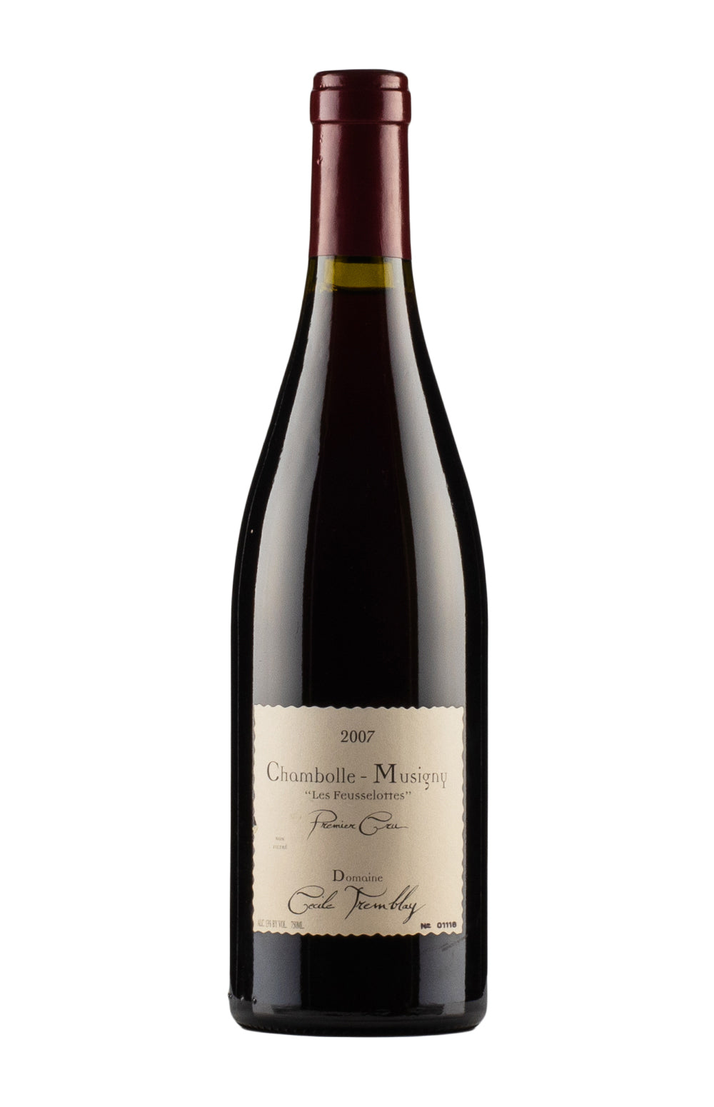 Chambolle Musigny Les Feusselottes Cecile Tremblay 2007