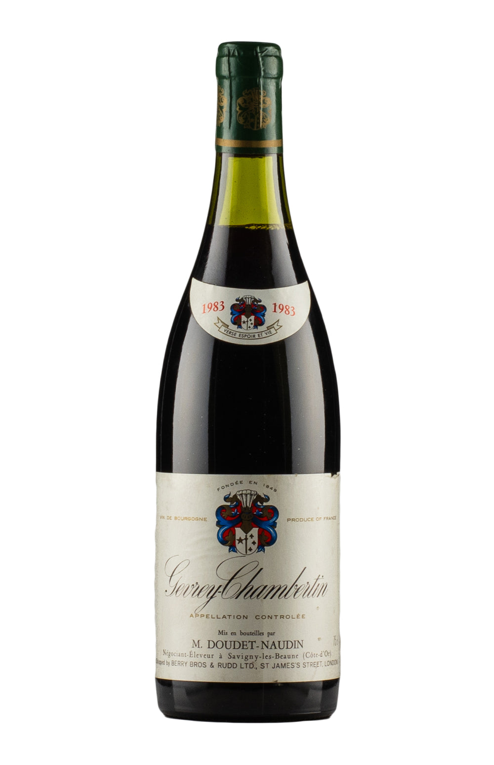 Gevrey Chambertin Doudet Naudin 1983
