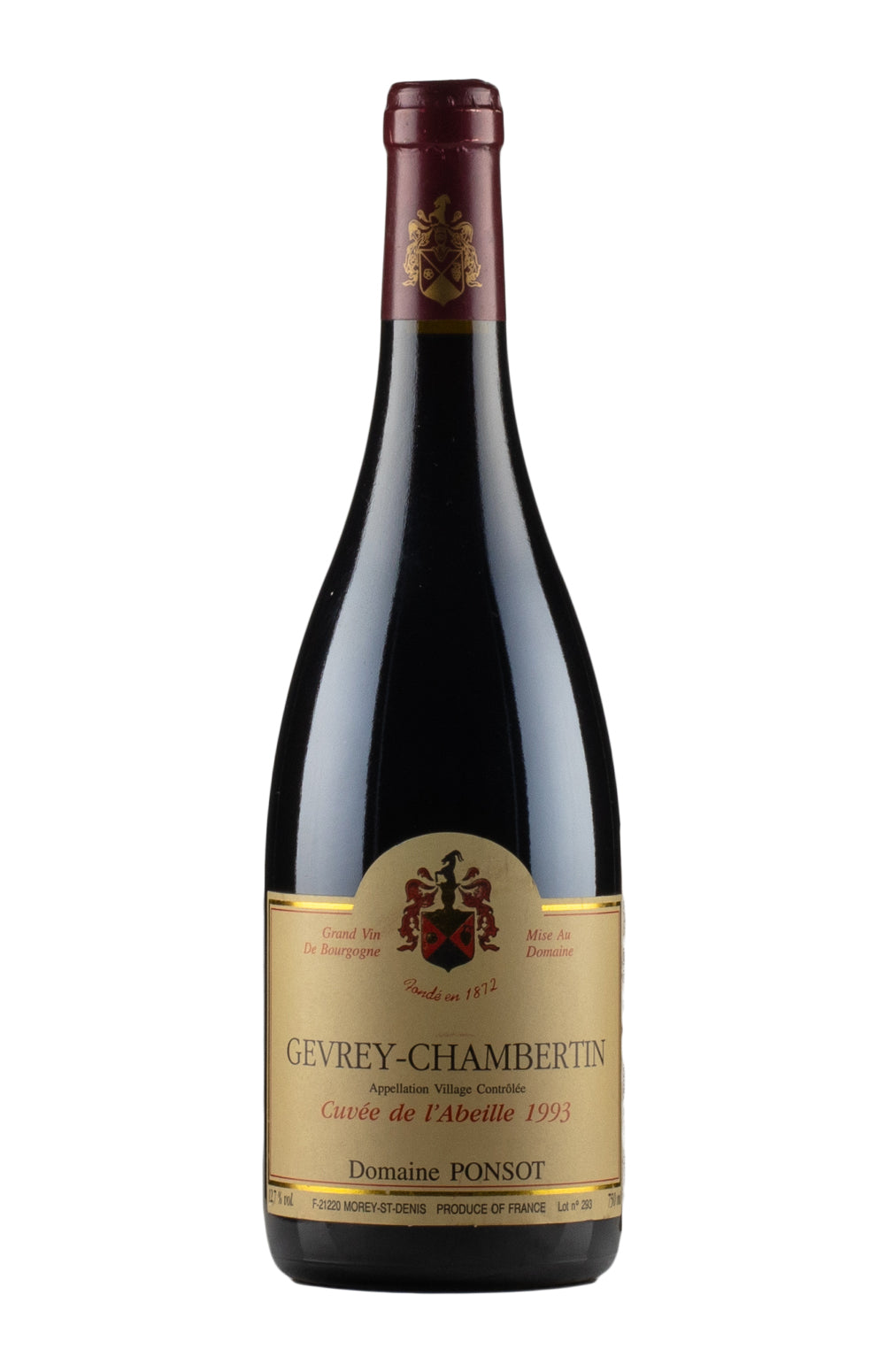 Gevrey Chambertin Cuvee de l`Abeille Domaine Ponsot 1993