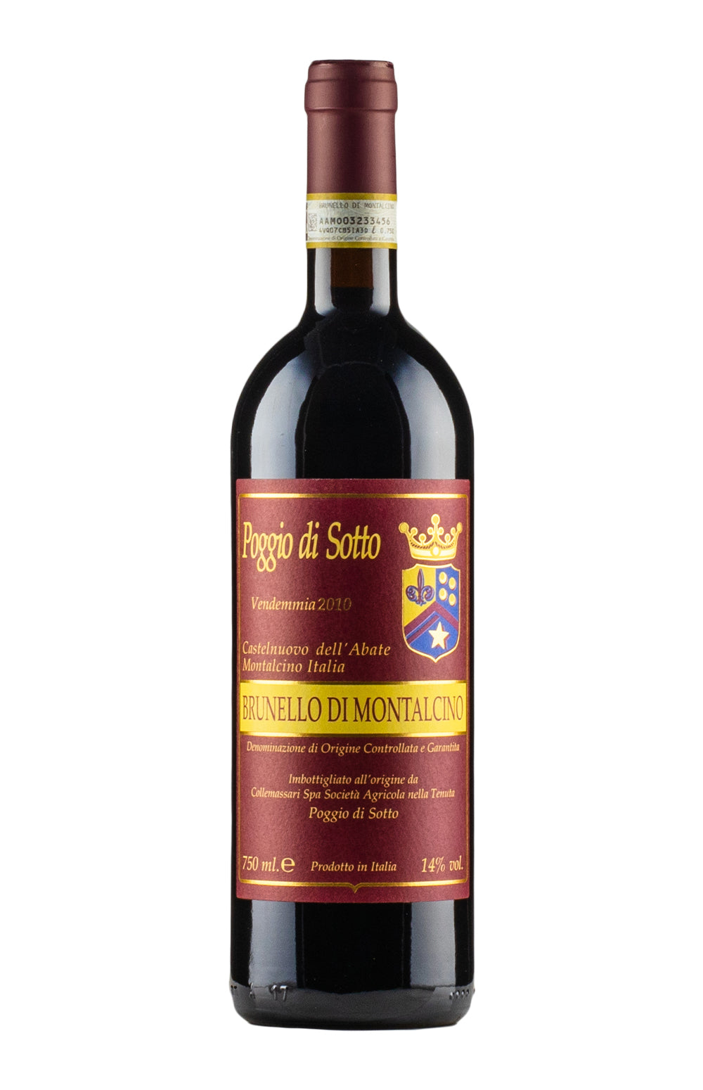 Brunello di Montalcino Poggio di Sotto 2010