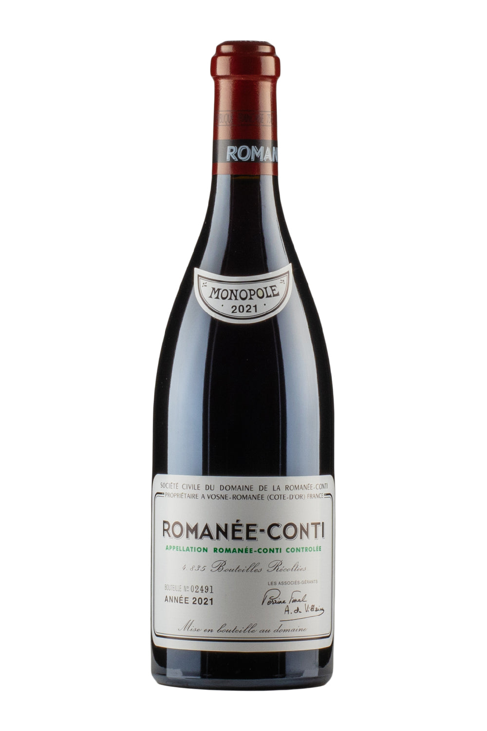 Romanee Conti DRC 2021