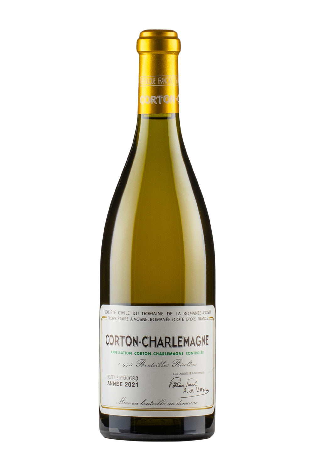 Corton Charlemagne DRC 2021