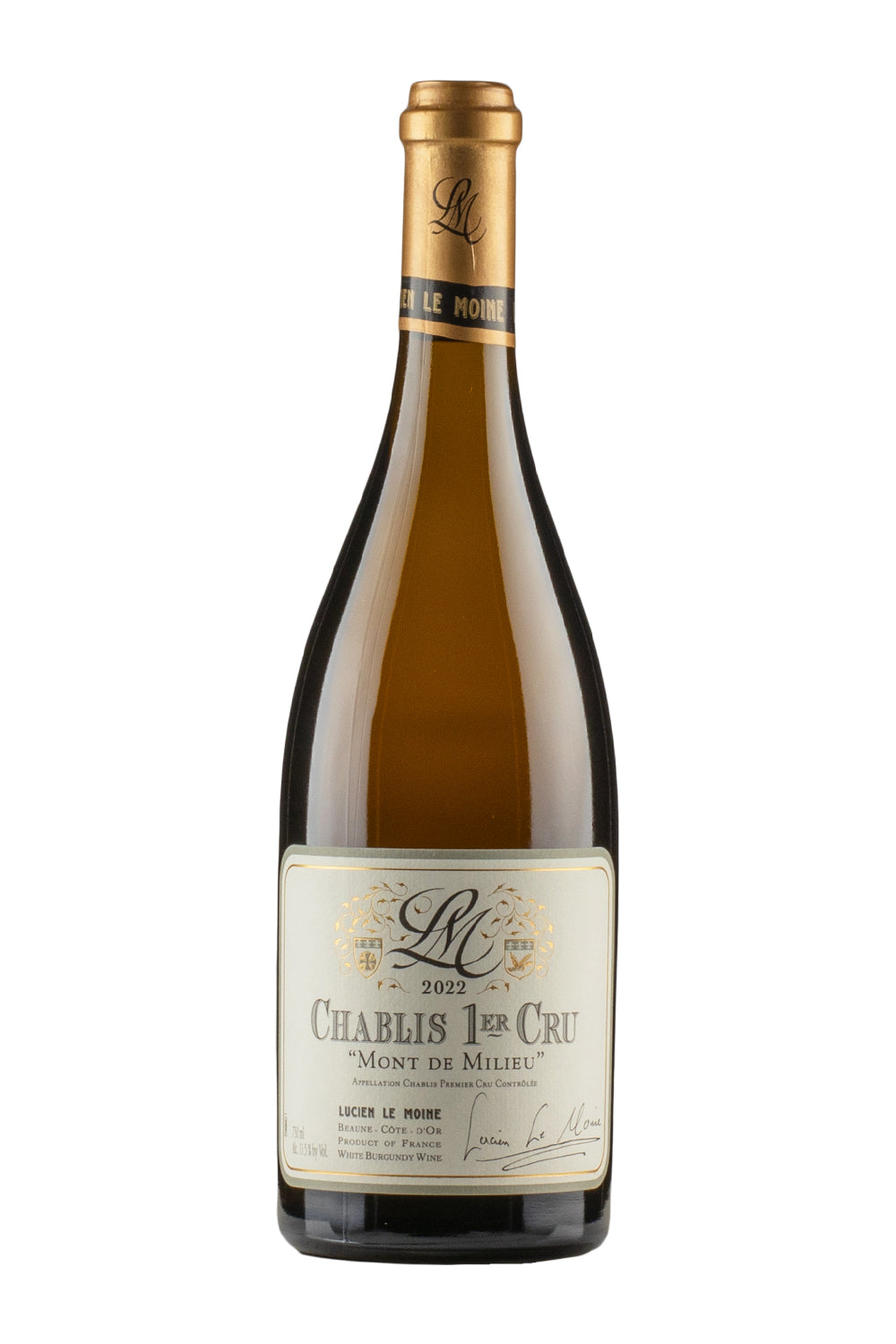 Chablis Mont de Milieu Lucien Le Moine 2022