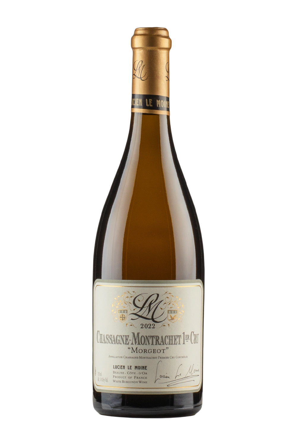 Chassagne Montrachet Morgeot Lucien Le Moine 2022