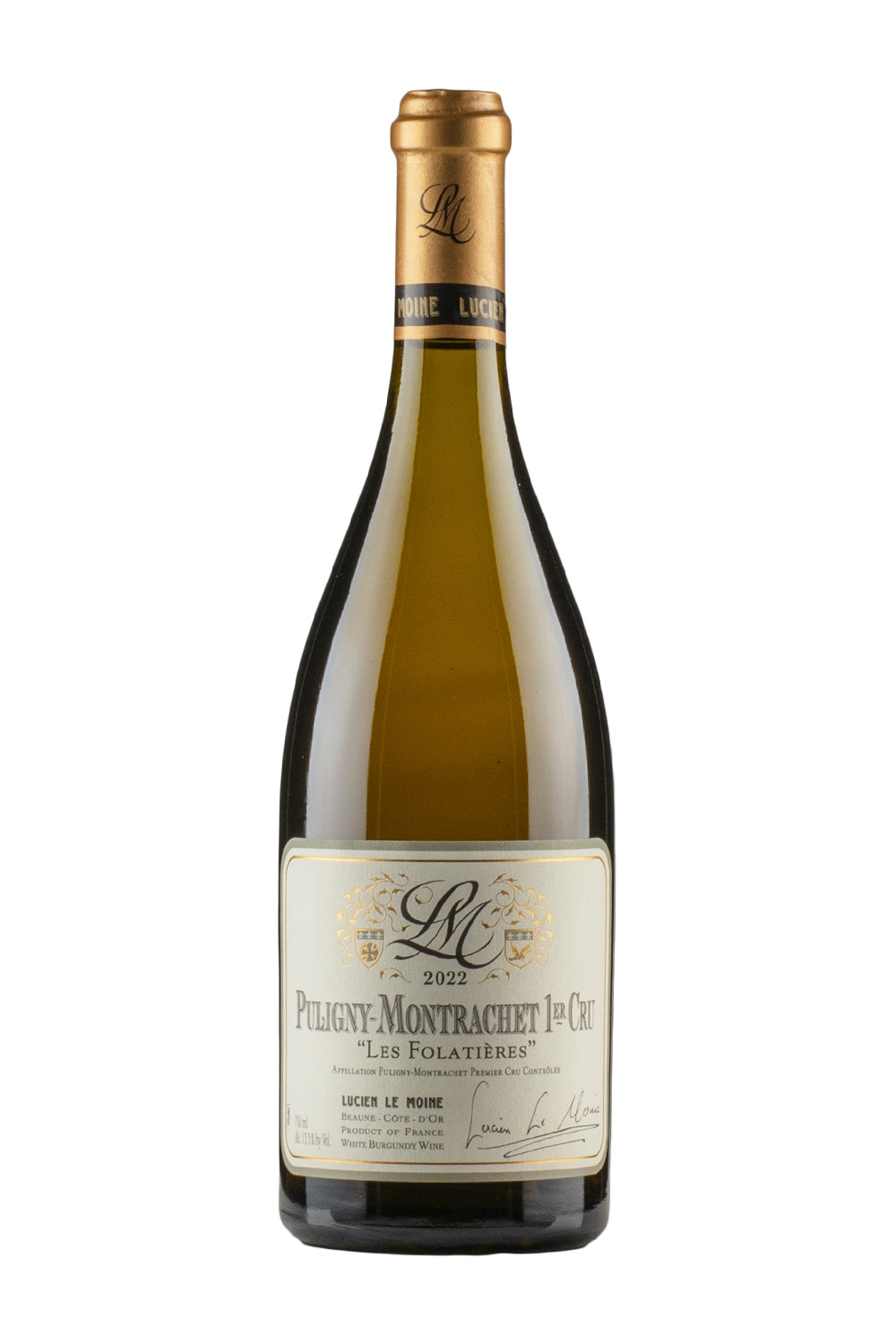 Puligny Montrachet Les Folatieres Lucien Le Moine 2022