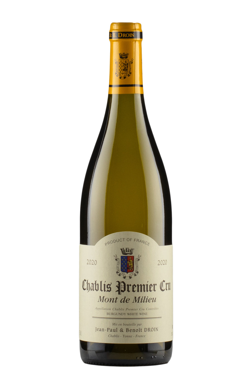 Chablis Mont de Milieu Droin 2020