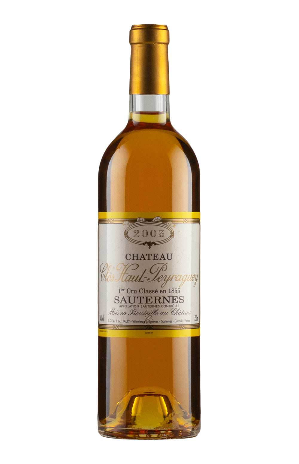 Clos Haut Peyraguey 2003