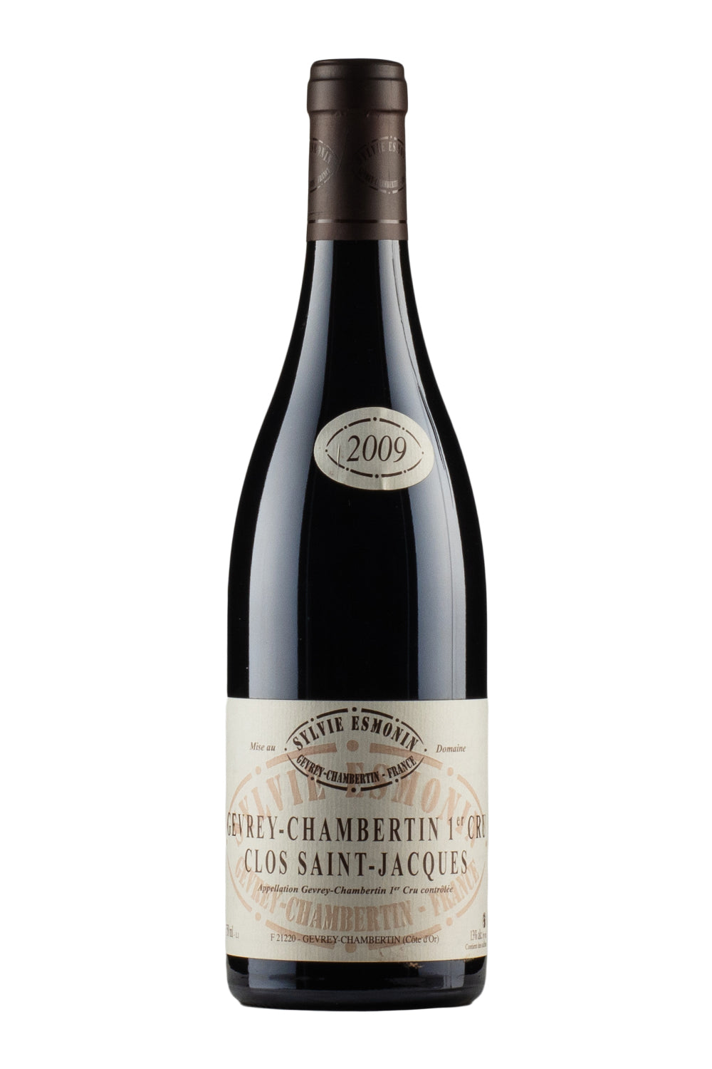Gevrey Chambertin Clos St Jacques Sylvie Esmonin 2009
