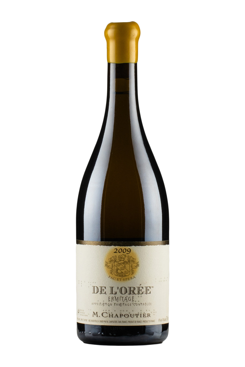 Ermitage Blanc Cuvee de L`Oree Chapoutier 2009