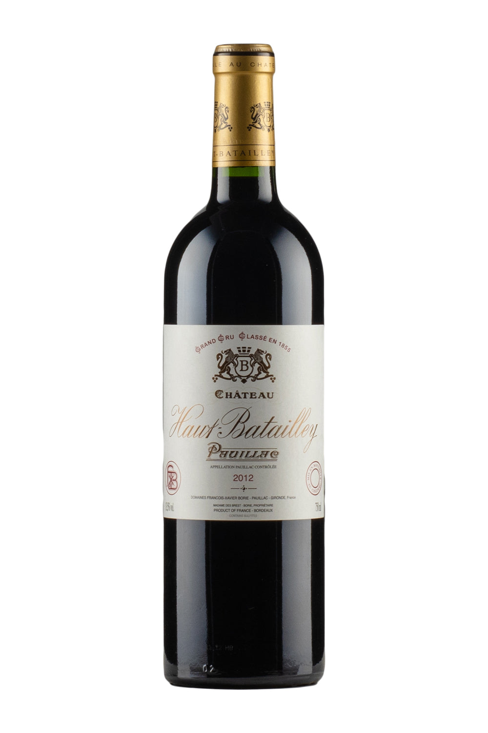 Haut Batailley 2012