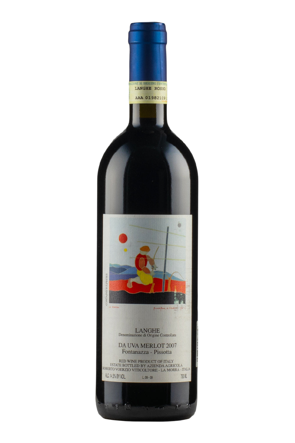 Langhe Da Uva Merlot Fontanazza Pissotta Roberto Voerzio 2007
