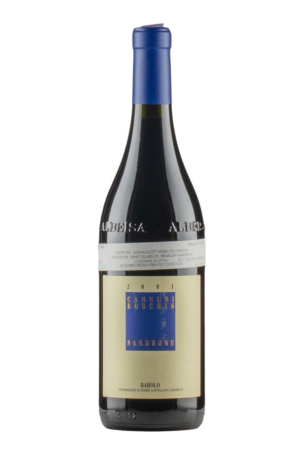 Barolo Cannubi Boschis Sandrone 2001