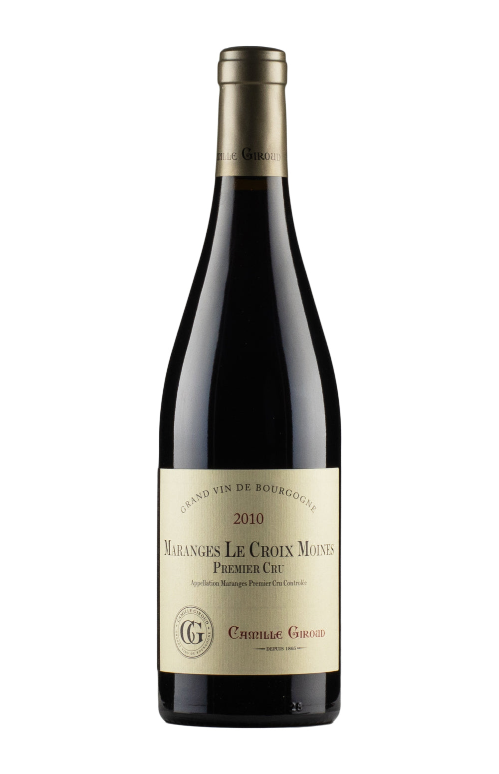 Maranges Le Croix Moines Camille Giroud 2010