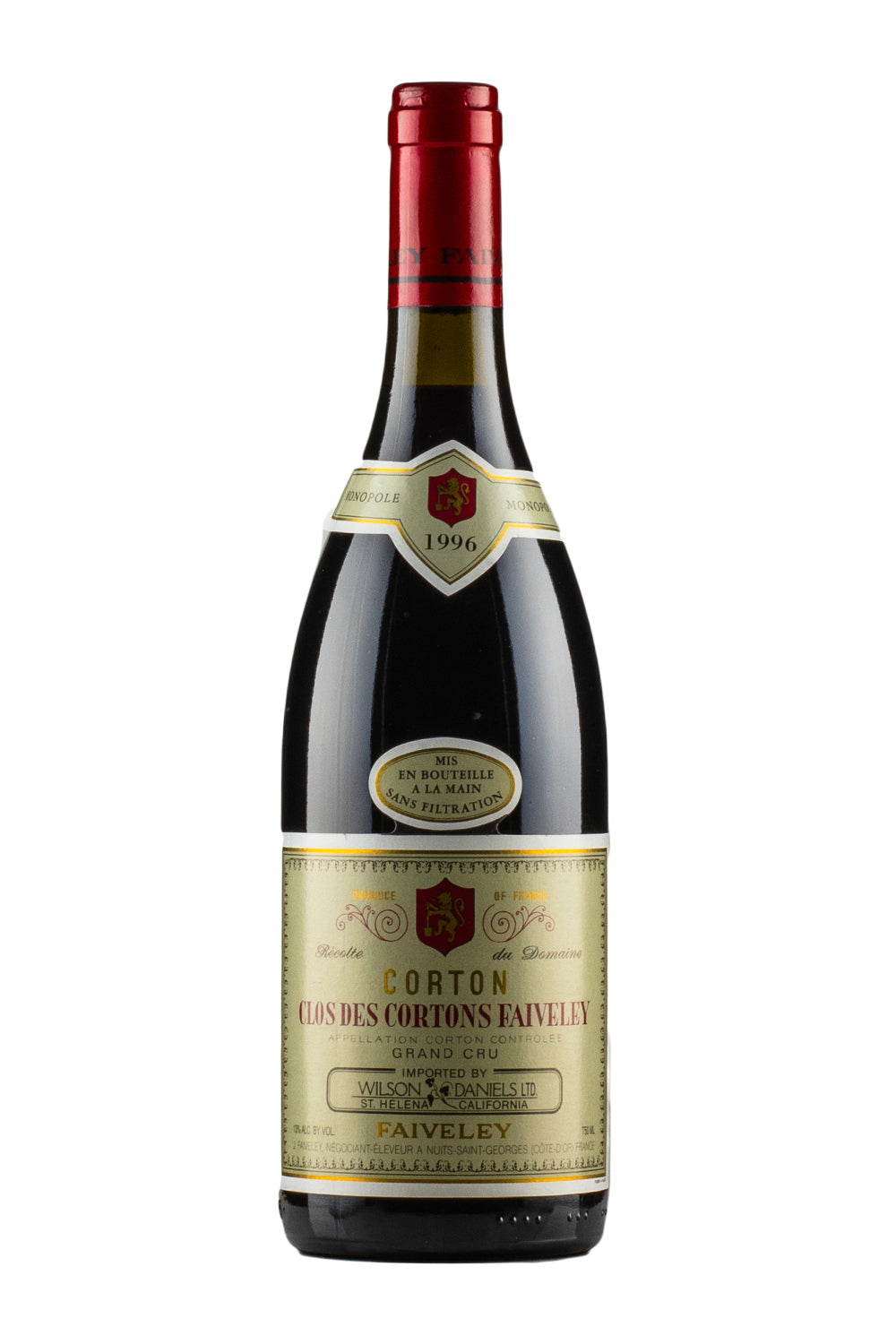 Corton Clos des Cortons Faiveley Domaine Faiveley 1996