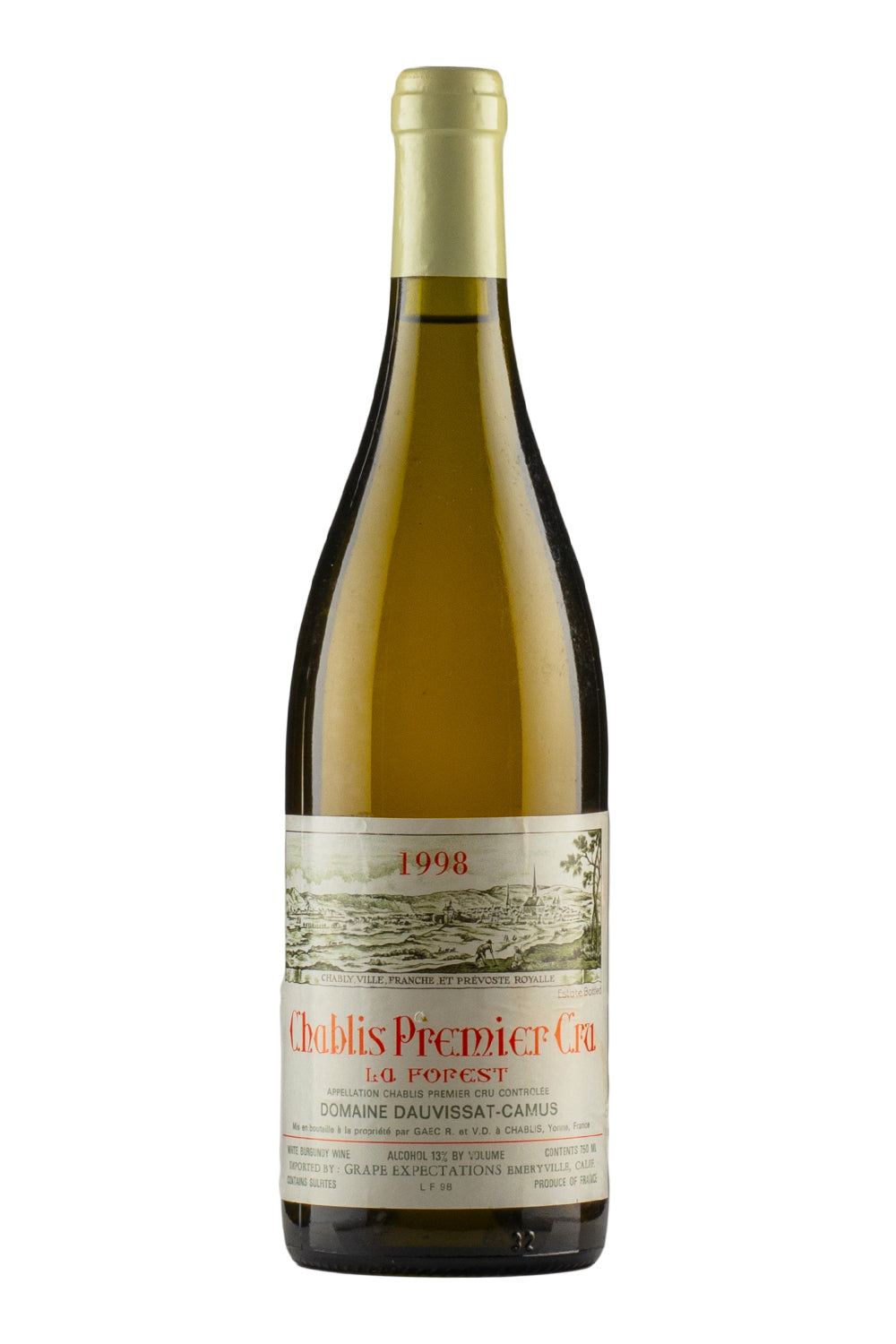Chablis La Forest Vincent Dauvissat 1998