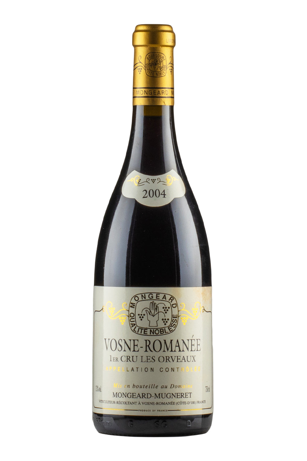 Vosne Romanee Les Orveaux Mongeard Mugneret 2004