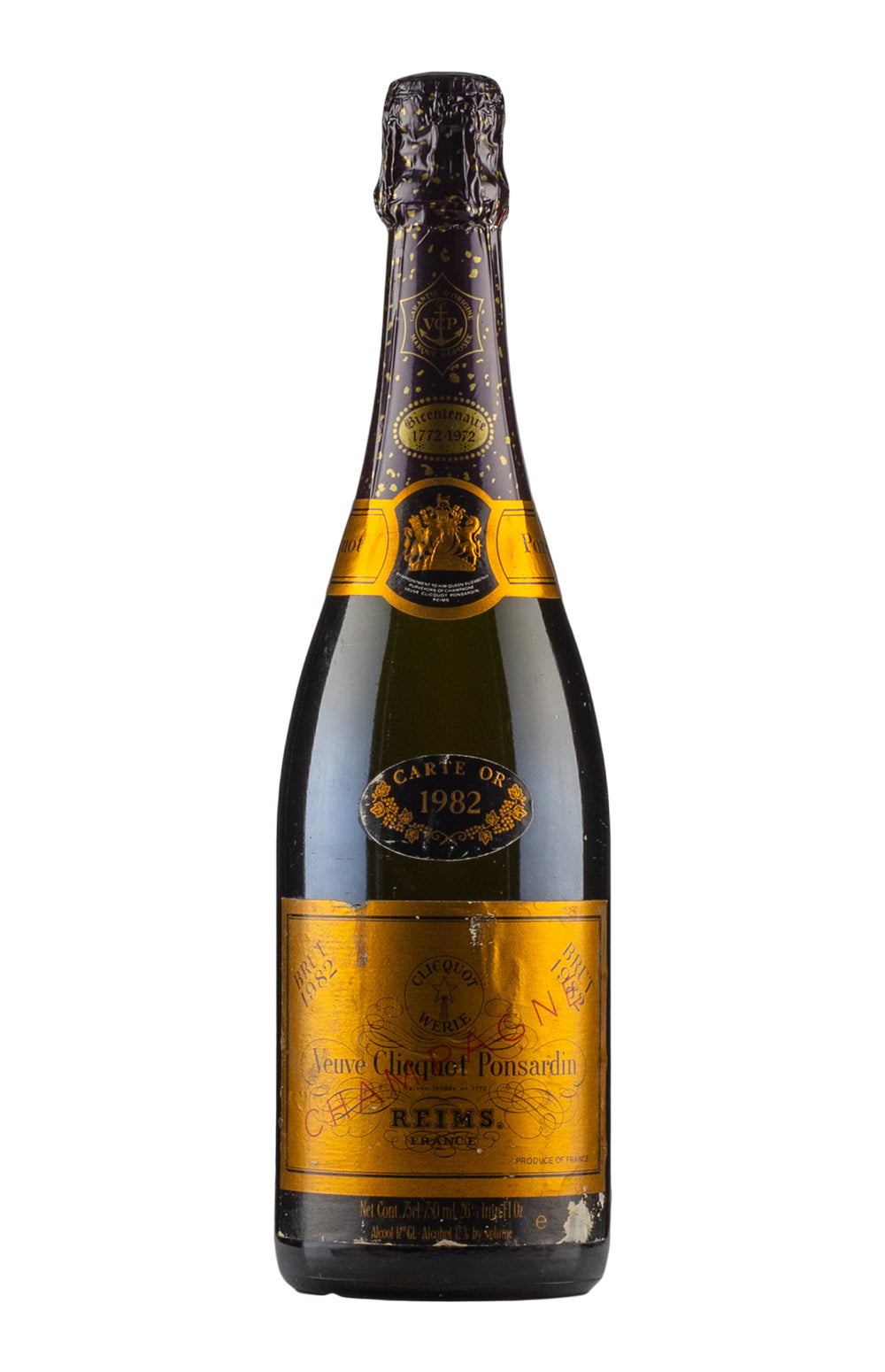 Veuve Clicquot Carte Or 1982