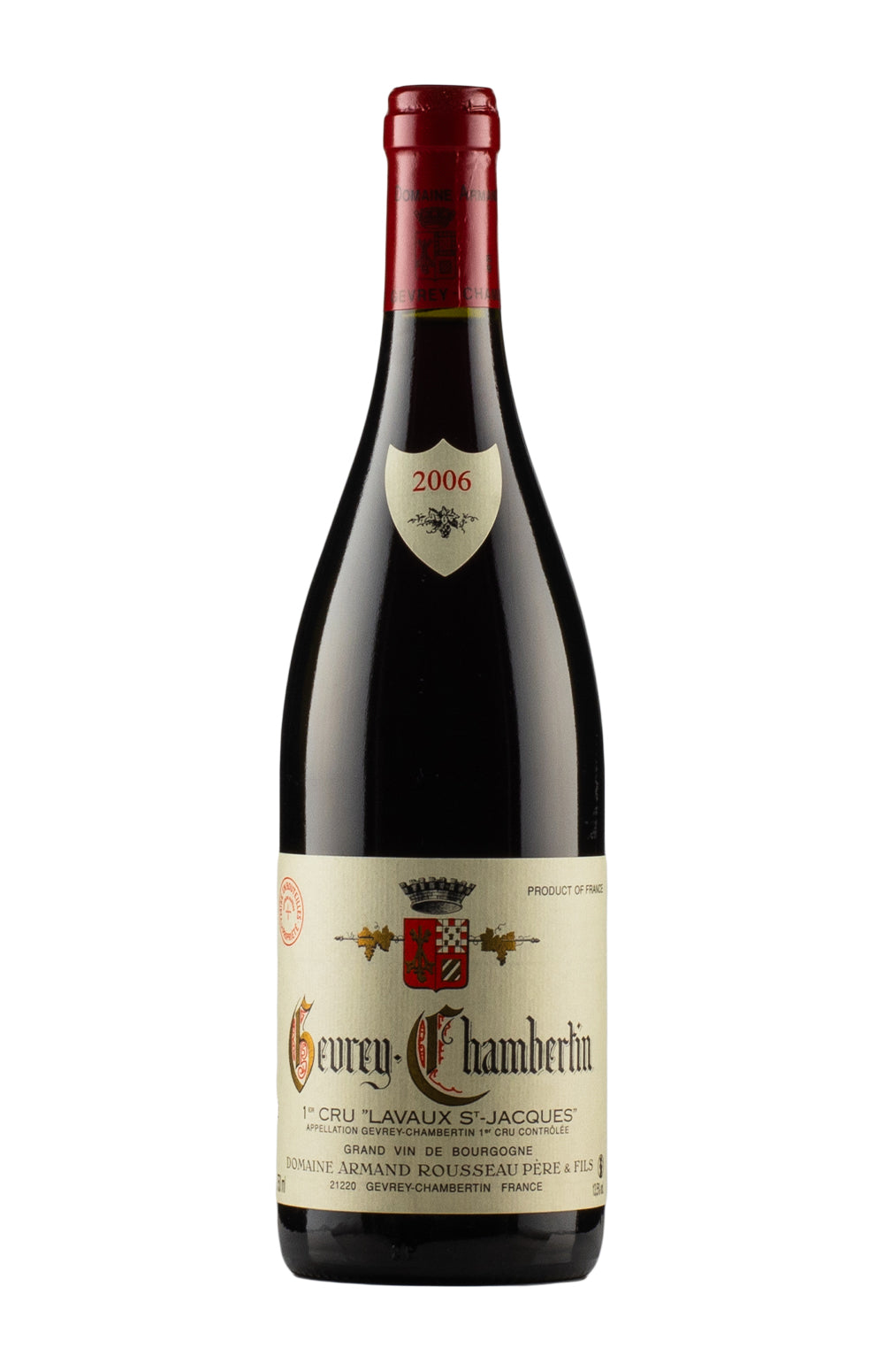 Gevrey Chambertin Lavaux St Jacques Armand Rousseau 2006
