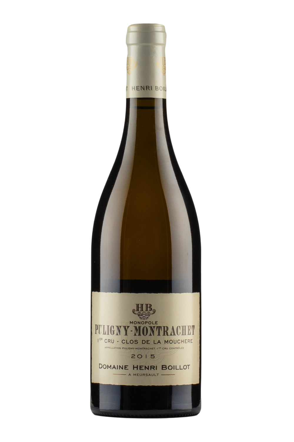 Puligny Montrachet Clos de la Mouchere Henri Boillot 2015