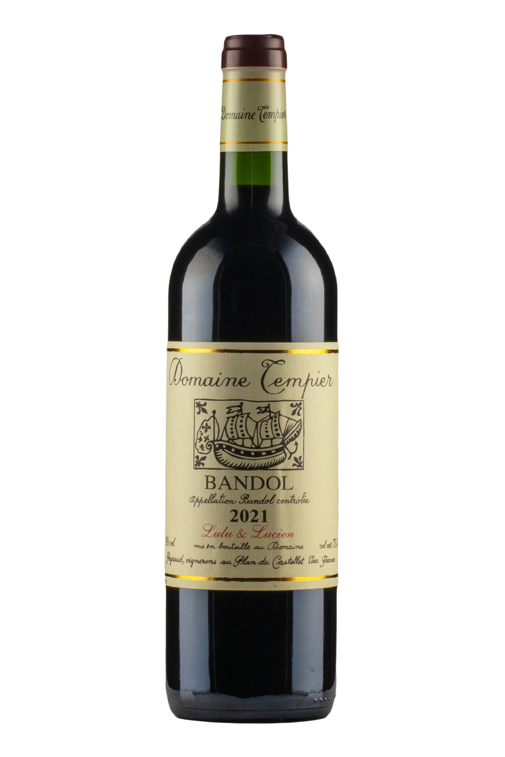 Bandol Lulu & Lucien Domaine Tempier 2021