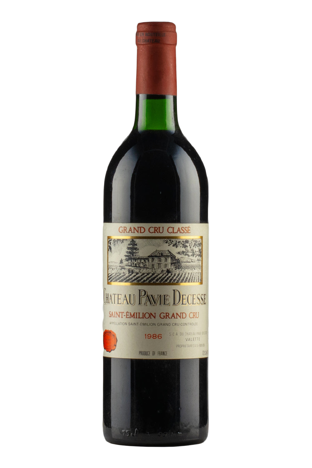 Pavie Decesse 1986