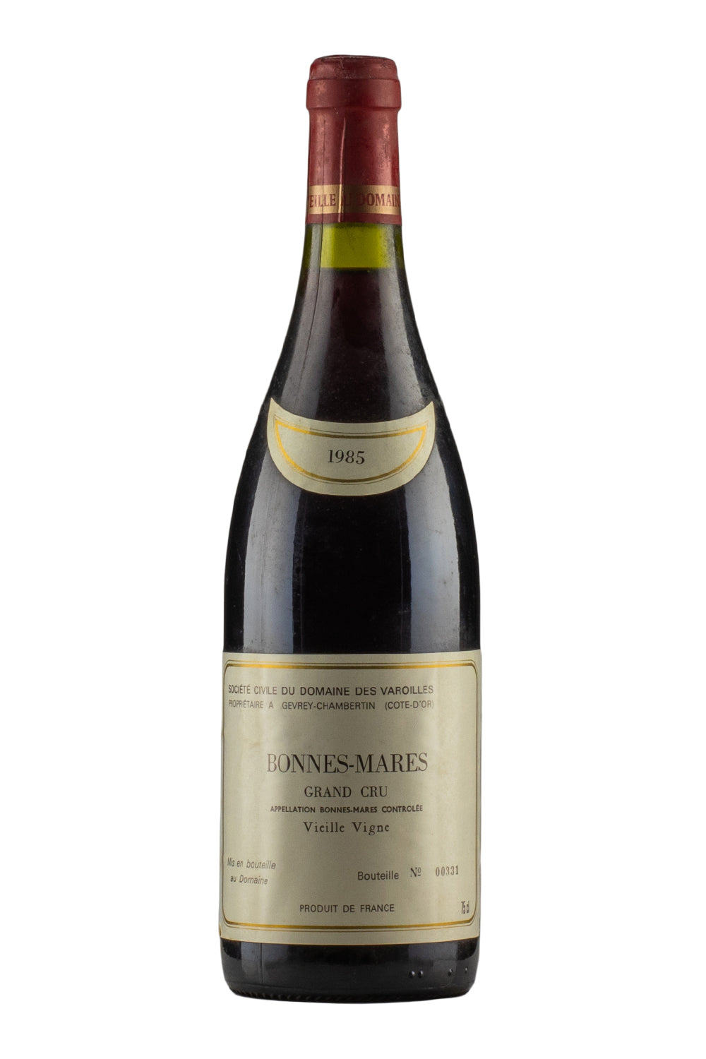 Bonnes Mares Domaine des Varoilles 1985