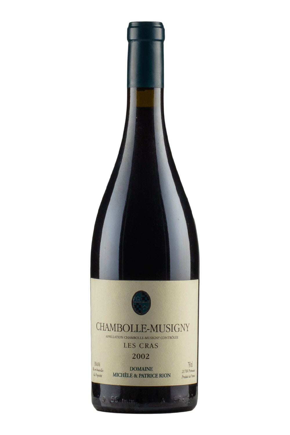 Chambolle Musigny Les Cras Michele & Patrice Rion 2002