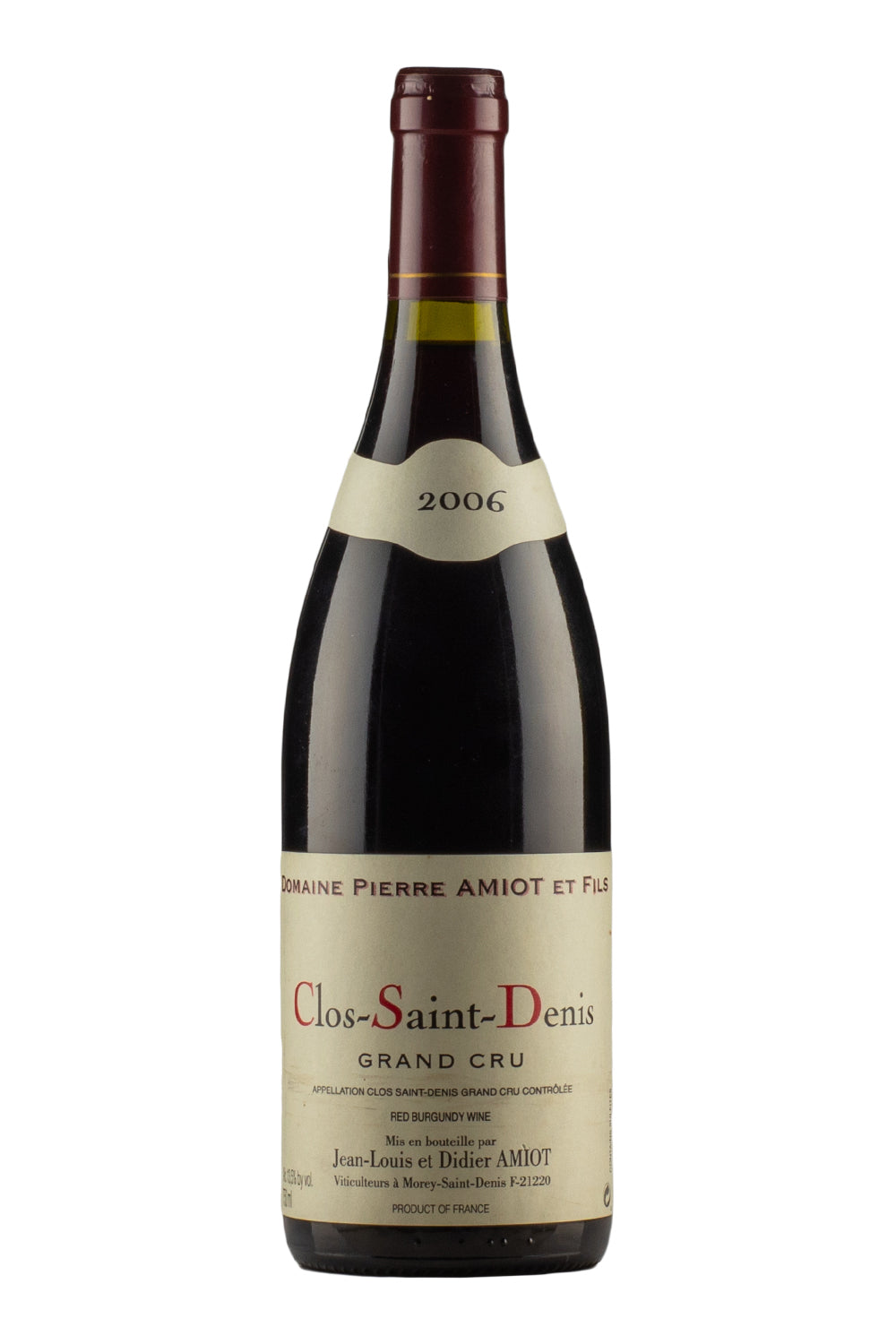 Clos St Denis Pierre Amiot 2006