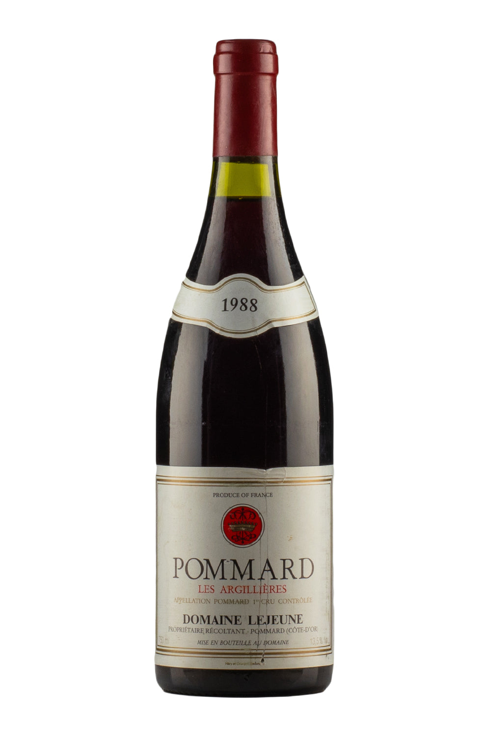 Pommard Arguillieres Lejeune 1988