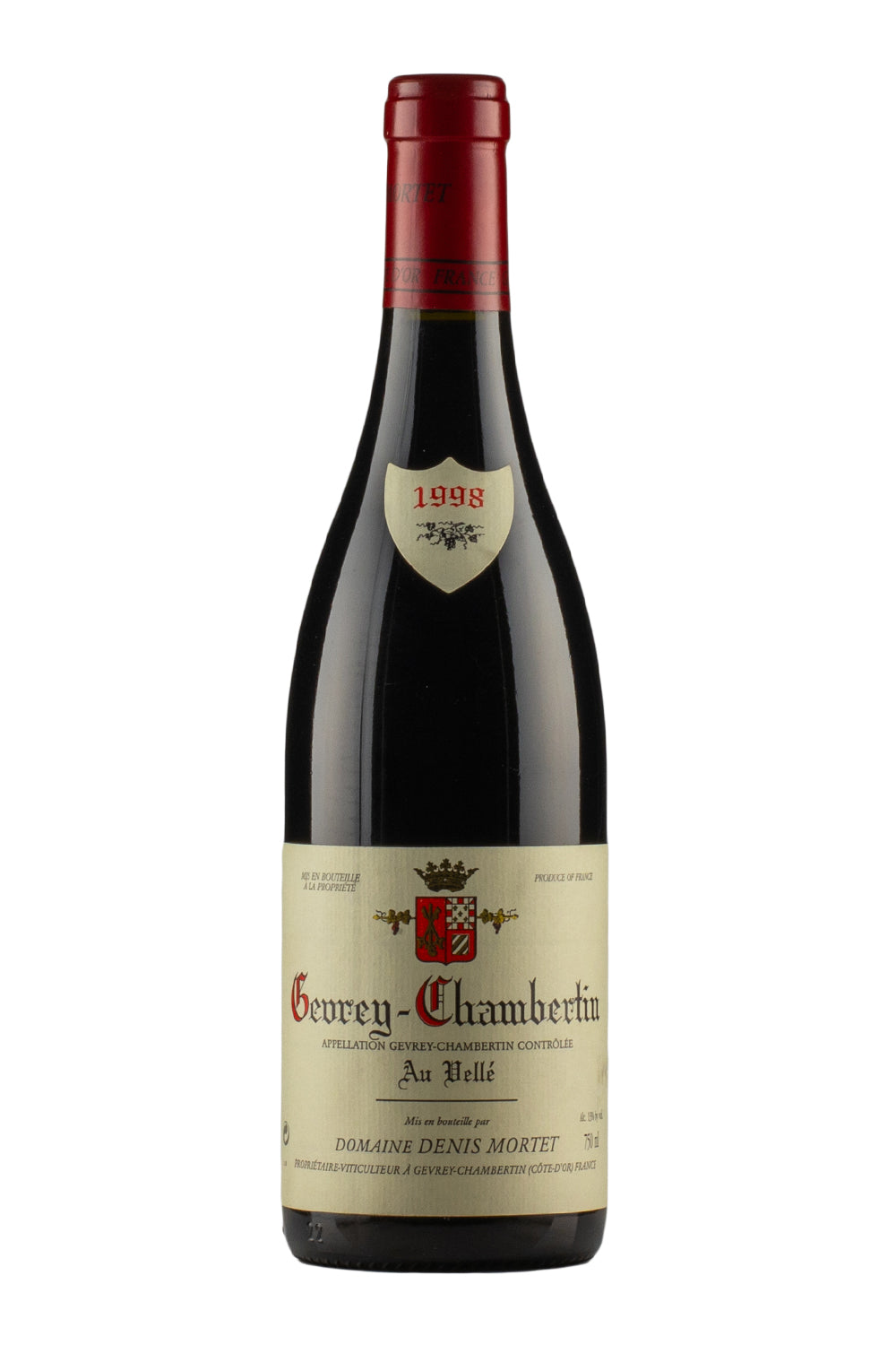 Gevrey Chambertin Au Velle Denis Mortet 1998