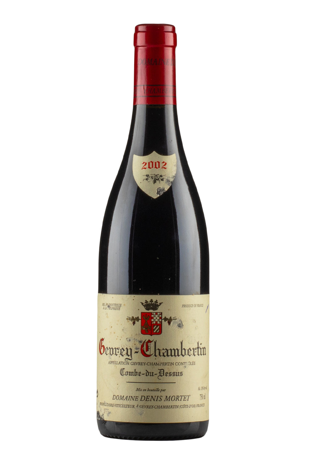Gevrey Chambertin Combe de Dessus Denis Mortet 2002