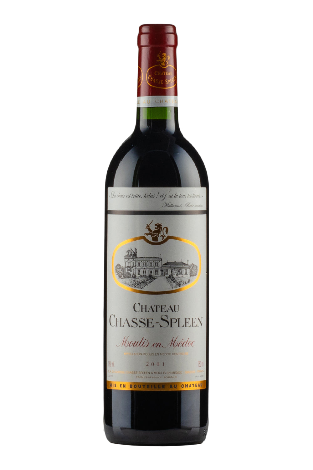 Chasse Spleen 2001