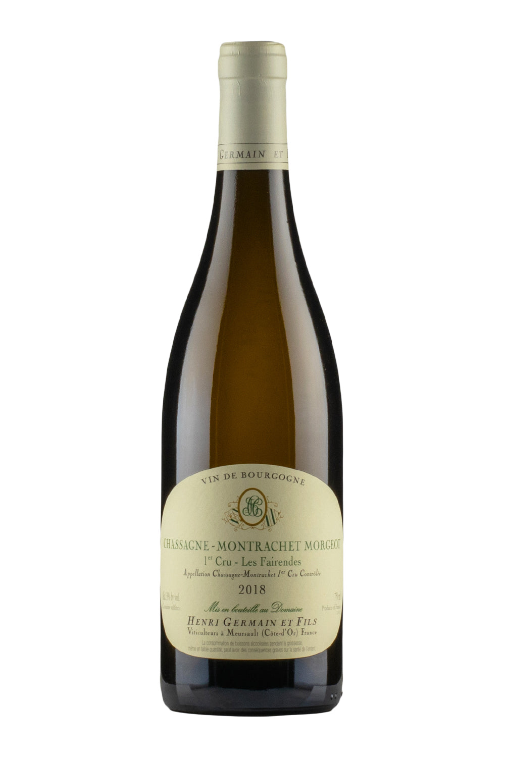 Chassagne Montrachet Morgeot Les Fairendes Henri Germain 2018