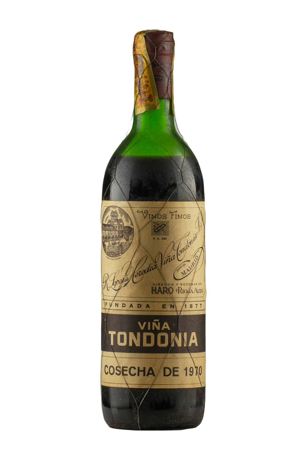 Vina Tondonia Rioja Reserva Tinto Lopez de Heredia 1970