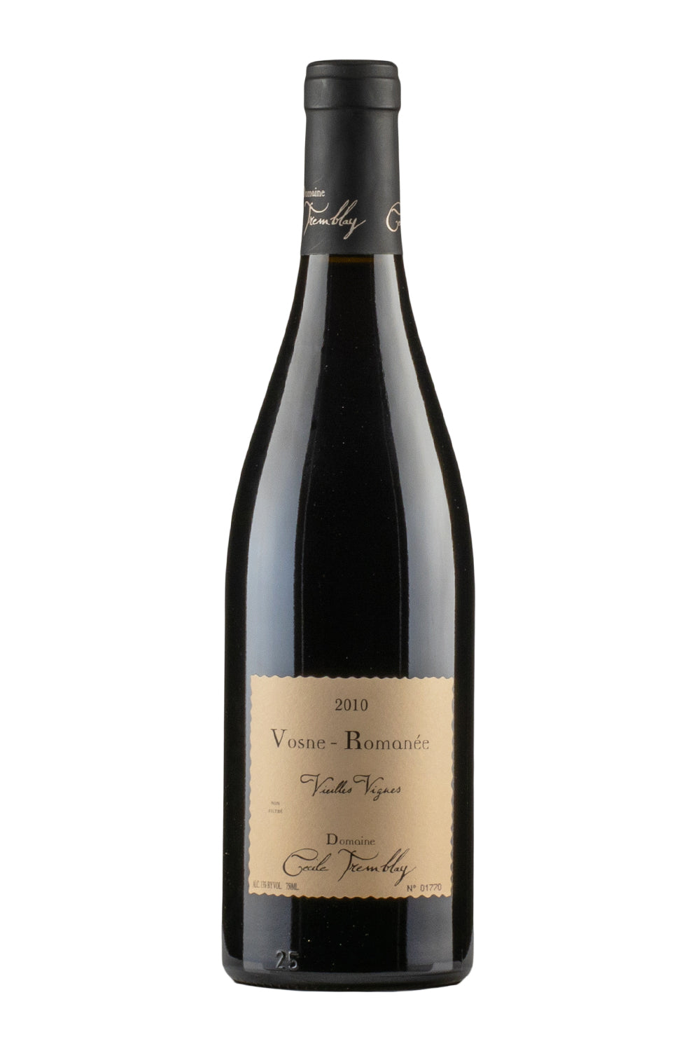 Vosne Romanee Vieilles Vignes Cecile Tremblay 2010